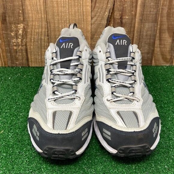 Nike  310318-001 Air Copious White Gray Running Shoes Sneakers Mens SZ 7.5 EUC - Picture 2 of 12